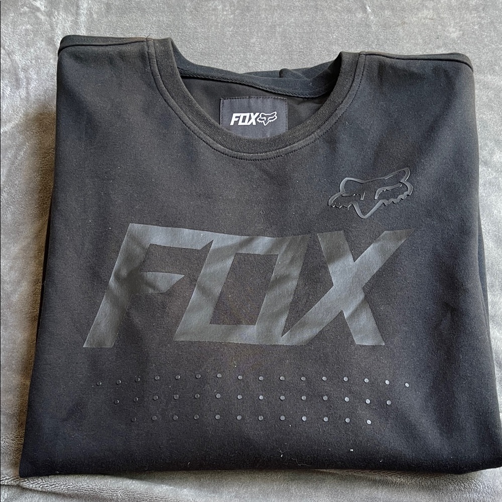 Fox Charcoal Logo Sweatshirt